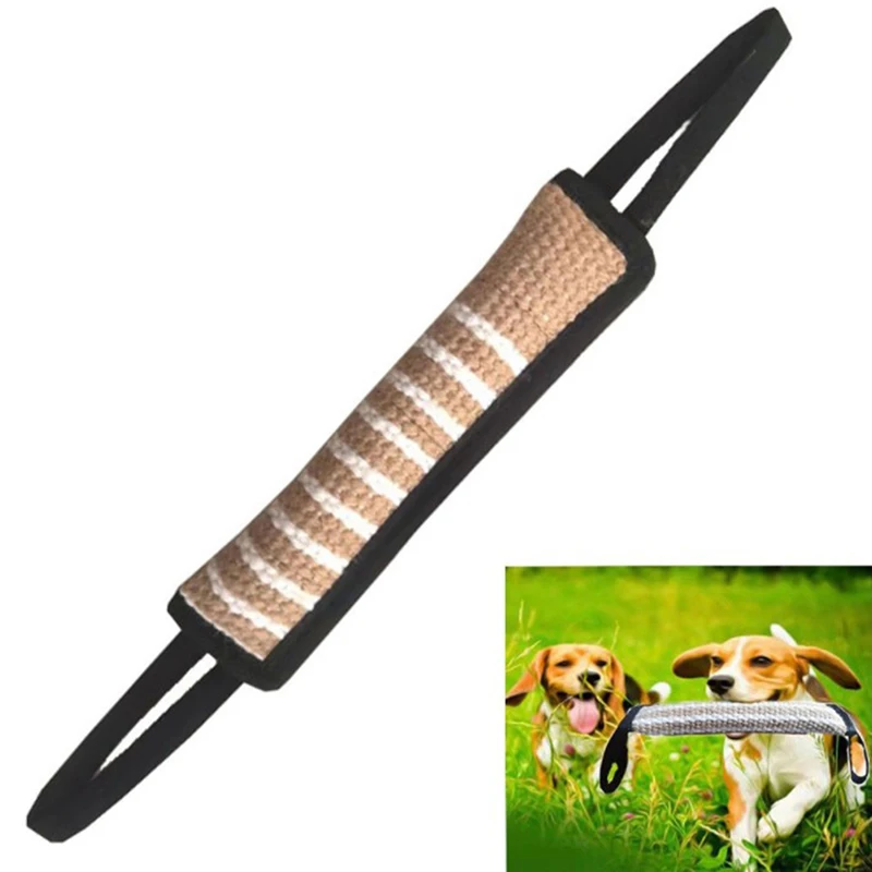 Dog Tug Toy Dog Tough Jute Bite Pillow Durable, Training Equipment From Puppy to Large Dogs Interactive Toy
Dog Tug Toy Dog Tough Jute Bite Pillow Durable, Training Equipment From Puppy to Large Dogs Interactive Toy