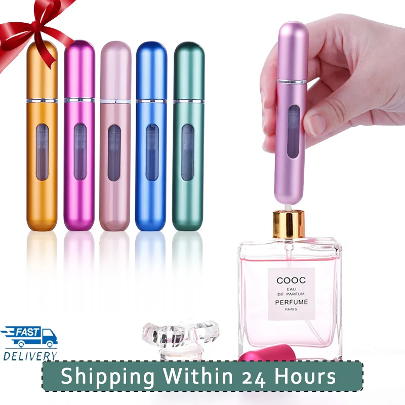 8ml/5ML Empty Perfume Bottle Refillable Perfume Spray with Spray Scent Pump Empty Cosmetic Containers Portable Atomizer Bottle
8ml/5ML Empty Perfume Bottle Refillable Perfume Spray with Spray Scent Pump Empty Cosmetic Containers Portable Atomizer Bottle