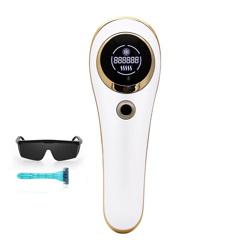 999000 Flashes IPL Epilator LCD Laser Hair Removal Painless Permanent Photoepilation for Men Women Trimmer Electric Depilador
999000 Flashes IPL Epilator LCD Laser Hair Removal Painless Permanent Photoepilation for Men Women Trimmer Electric Depilador