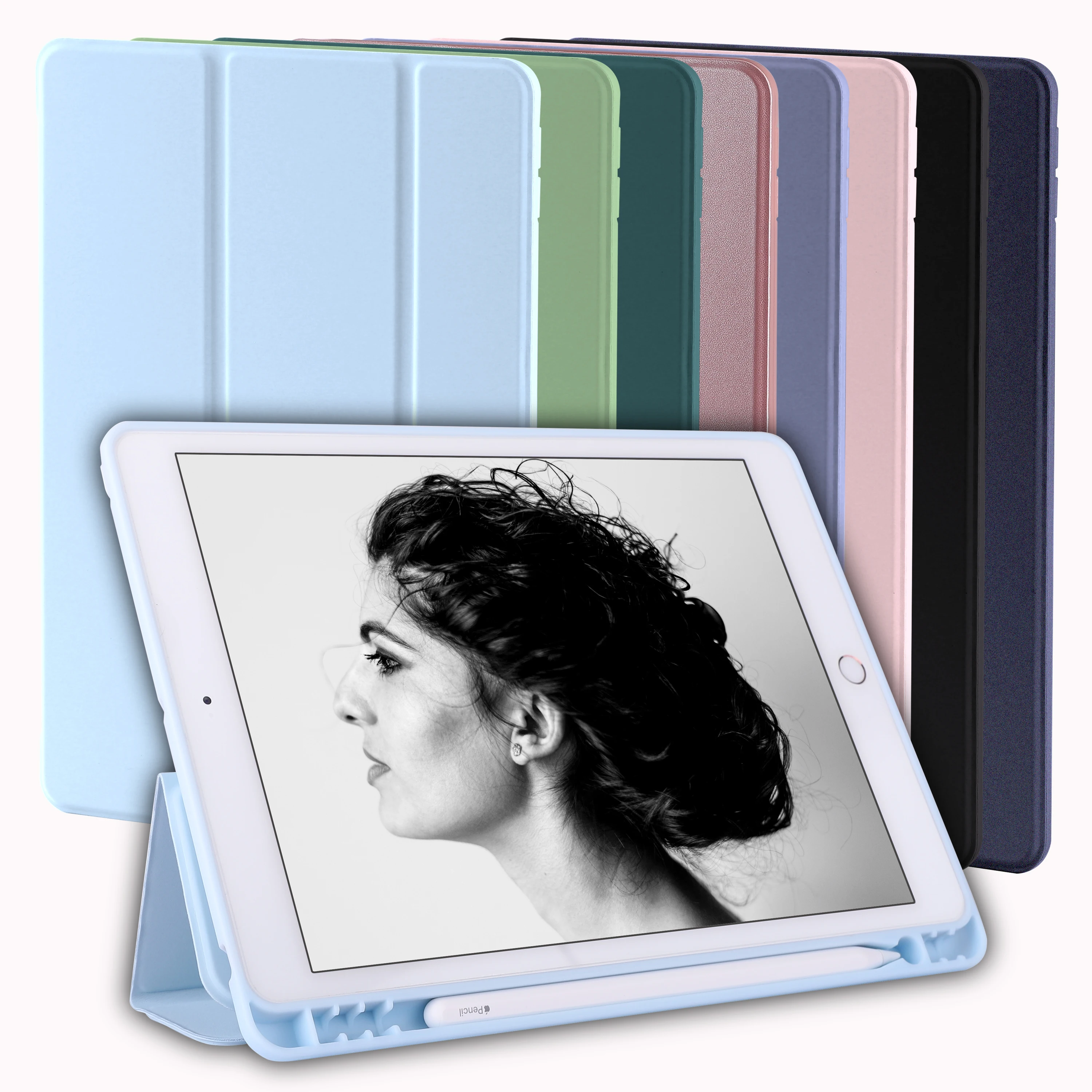 KEPAYA For iPad 9th 10.2 2021 10.9 10th 2022 2018 9.7 Case Smart Cover with Pencil Holder Mini 6 5 4 10.5 Pro 11 2020 8th Air 54
KEPAYA For iPad 9th 10.2 2021 10.9 10th 2022 2018 9.7 Case Smart Cover with Pencil Holder Mini 6 5 4 10.5 Pro 11 2020 8th Air 54