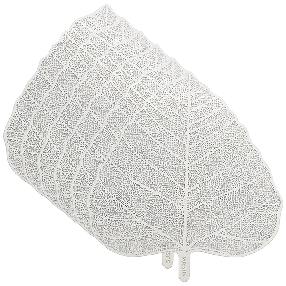 6Pcs Tea Diffuser Tea Strainer Leaf-shaped Tea Infuser Metal Tea Filter for Home Filtering Tea House
6Pcs Tea Diffuser Tea Strainer Leaf-shaped Tea Infuser Metal Tea Filter for Home Filtering Tea House