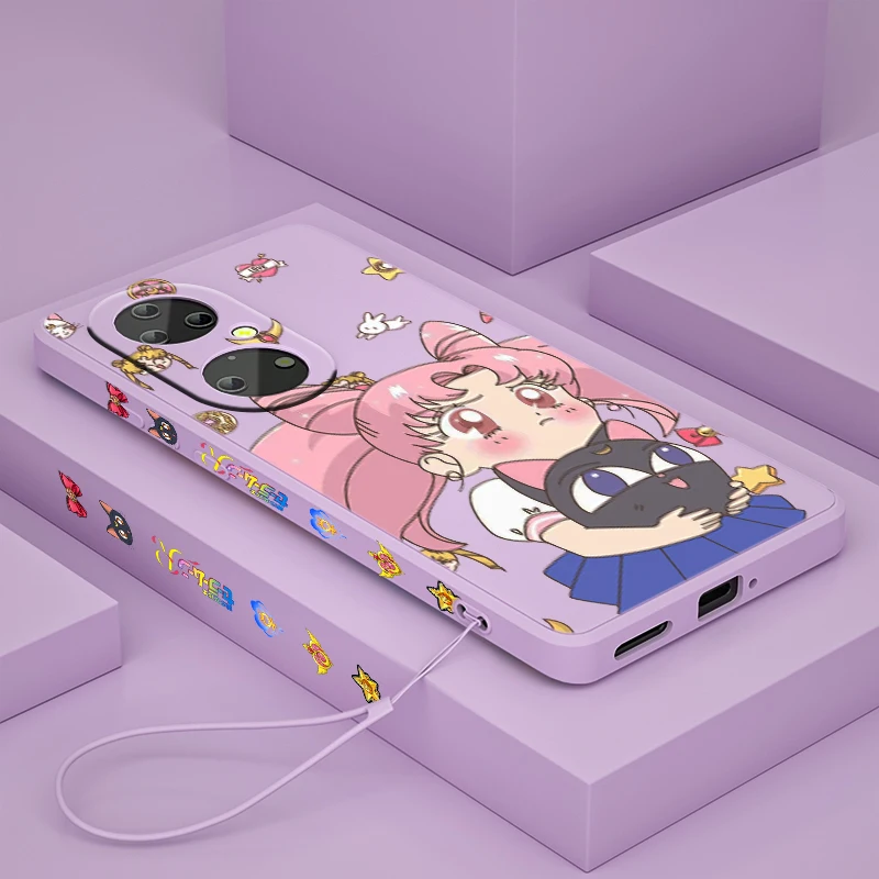 Anime Girl Sailor Moon For Huawei P50 P40 P30 P20 P Smart Z Pro Plus 2019 2021 TPU Liquid Left Rope Phone Case Fundas Coque Capa
Anime Girl Sailor Moon For Huawei P50 P40 P30 P20 P Smart Z Pro Plus 2019 2021 TPU Liquid Left Rope Phone Case Fundas Coque Capa