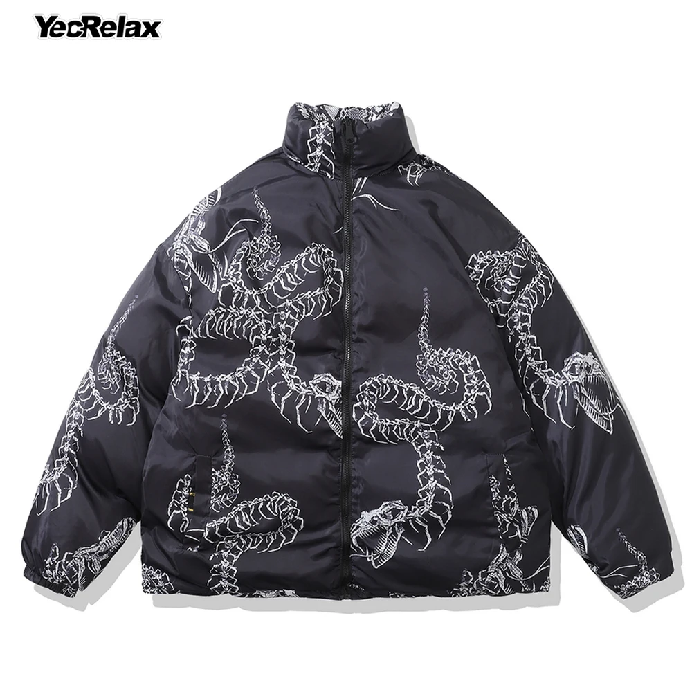 Men Hip Hop Oversize Padded Jacket Coat Streetwear Printed Down Jacket Coat Outwear Jacket Parka (Front Reverse Wearable 5)
Men Hip Hop Oversize Padded Jacket Coat Streetwear Printed Down Jacket Coat Outwear Jacket Parka (Front Reverse Wearable 5)