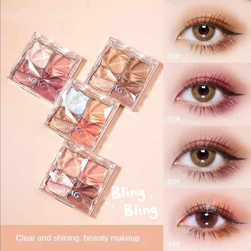 4 Color Glitter Eye Shadow Powder Newbie Eye Makeup Pearl Matte Luster Charming Smooth Easy To Shading Korean Cosmetics
4 Color Glitter Eye Shadow Powder Newbie Eye Makeup Pearl Matte Luster Charming Smooth Easy To Shading Korean Cosmetics
