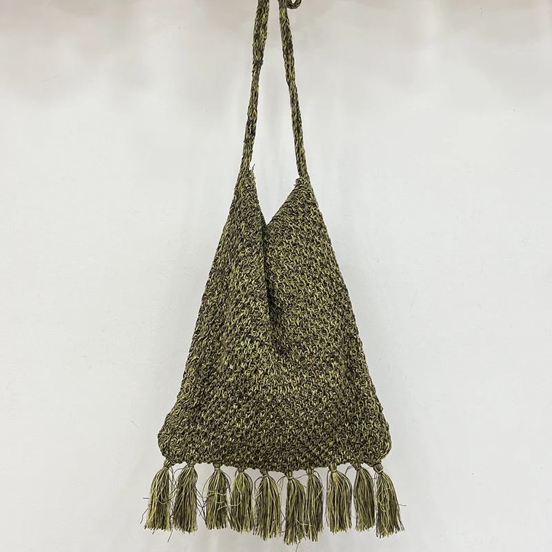 Bohemian Slim Bags For Women Luxury Designer Handbag And Purse 2023 New In Polyester Knitting Hollow Out Tassel Medium Shoulder
Bohemian Slim Bags For Women Luxury Designer Handbag And Purse 2023 New In Polyester Knitting Hollow Out Tassel Medium Shoulder