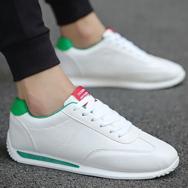 Men's Sneakers White Leather Sneakers Men Sport Vulcanized Shoes Men Fasjion Spring Sneakers Mens Casual Shoes Tenis Masculino
Men's Sneakers White Leather Sneakers Men Sport Vulcanized Shoes Men Fasjion Spring Sneakers Mens Casual Shoes Tenis Masculino
