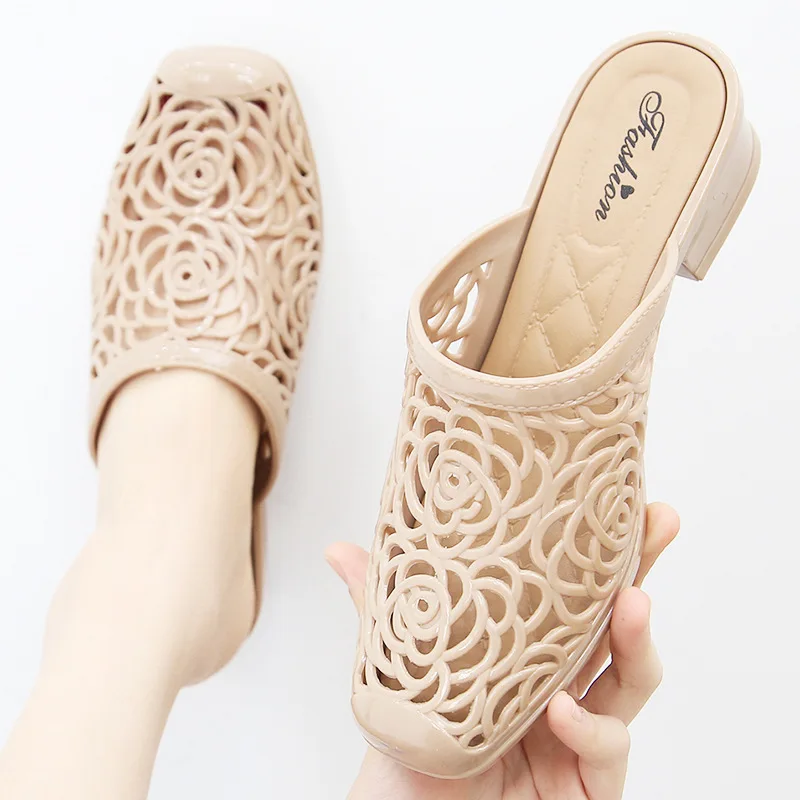 2022 New Jelly Shoes Slides,Mum Soft Slippers,Outside Wearing,Fashion PVC Summer Mid Heels,Close Toe,BLACK,RED,APRICOT
2022 New Jelly Shoes Slides,Mum Soft Slippers,Outside Wearing,Fashion PVC Summer Mid Heels,Close Toe,BLACK,RED,APRICOT