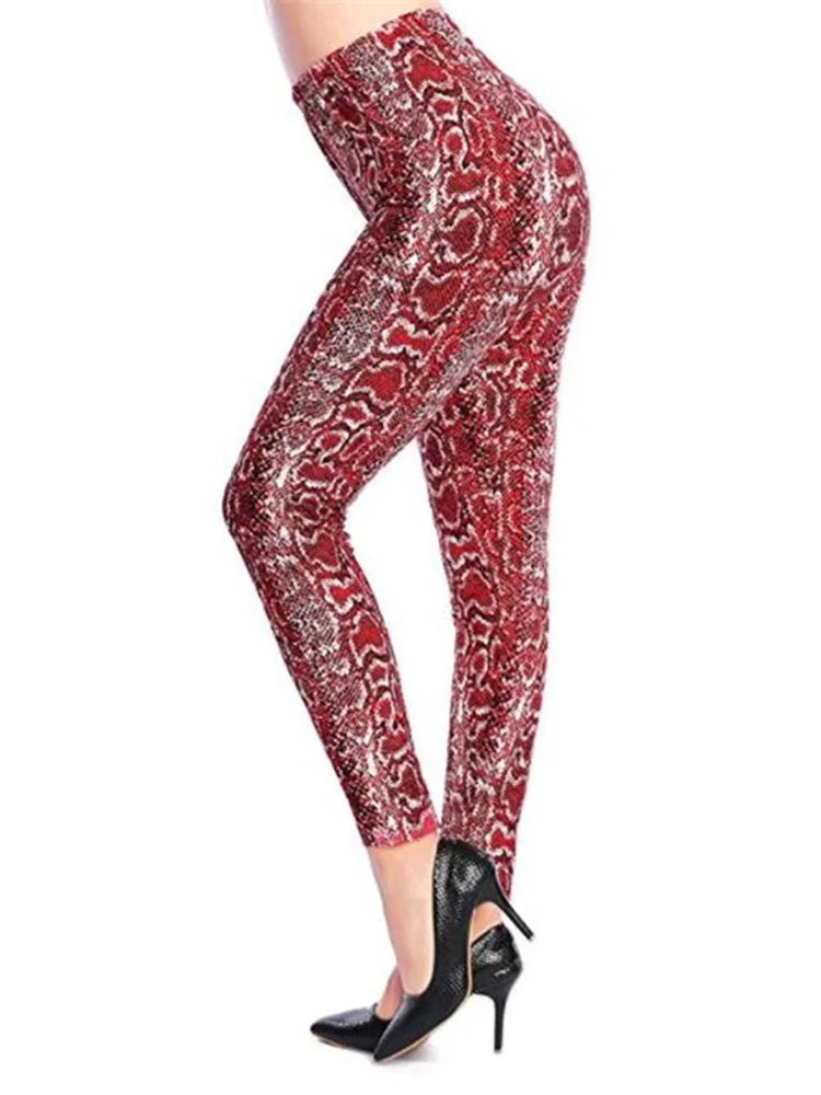 YSDNCHI Snake Printing Leggins Push Up Elastic Ladies Trousers Stretch High Waist Legging Breathable Slim Red Gray Fitness Pants
YSDNCHI Snake Printing Leggins Push Up Elastic Ladies Trousers Stretch High Waist Legging Breathable Slim Red Gray Fitness Pants