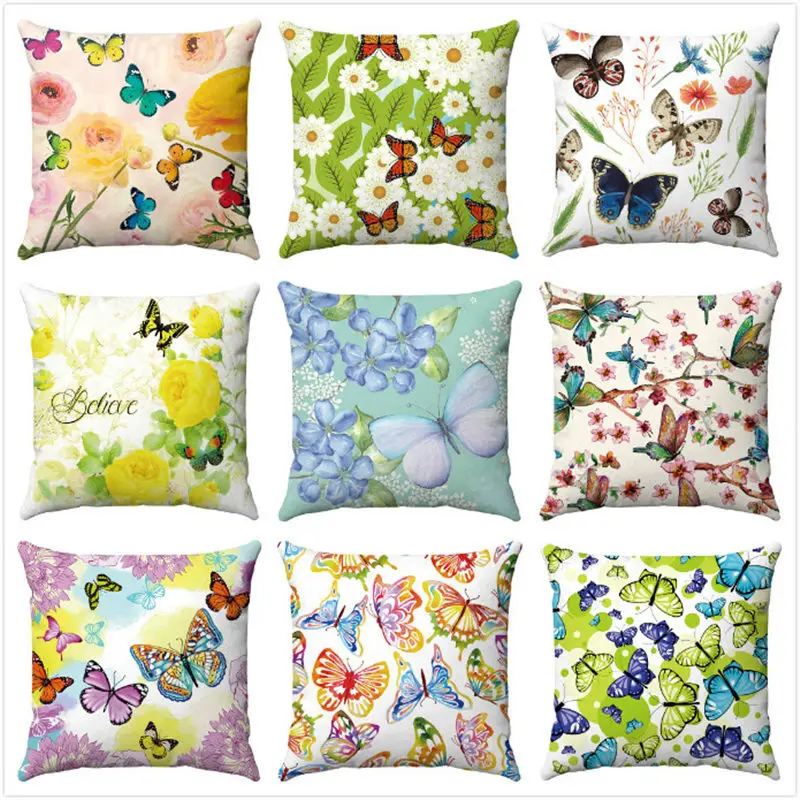 Customizable Decorative Cushion Elegant Sofa Soft Pillowcase Butterfly Flower Pillowcase Spring Decorative Pillowcase
Customizable Decorative Cushion Elegant Sofa Soft Pillowcase Butterfly Flower Pillowcase Spring Decorative Pillowcase
