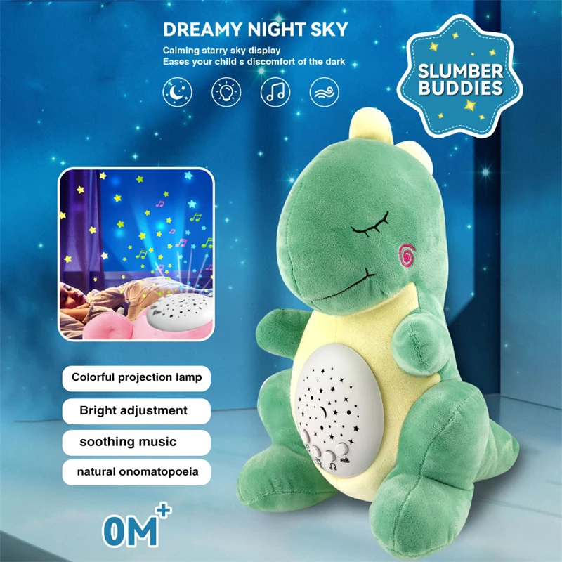 

Cute Baby Toys Soft Plush Toys Doll Soothe Glow Seahorse Kids Toys Sleep Lamp Baby Appease Nightlight Educational Toys