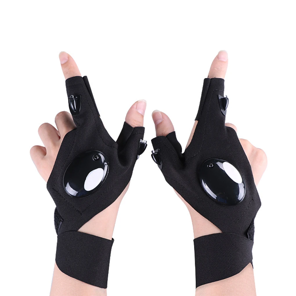 Cotton Outdoor Fishing Fingerless Gloves 200mAh Portable Adjustable Flexible Dual LED Sports Mitten Accessories Left
Cotton Outdoor Fishing Fingerless Gloves 200mAh Portable Adjustable Flexible Dual LED Sports Mitten Accessories Left