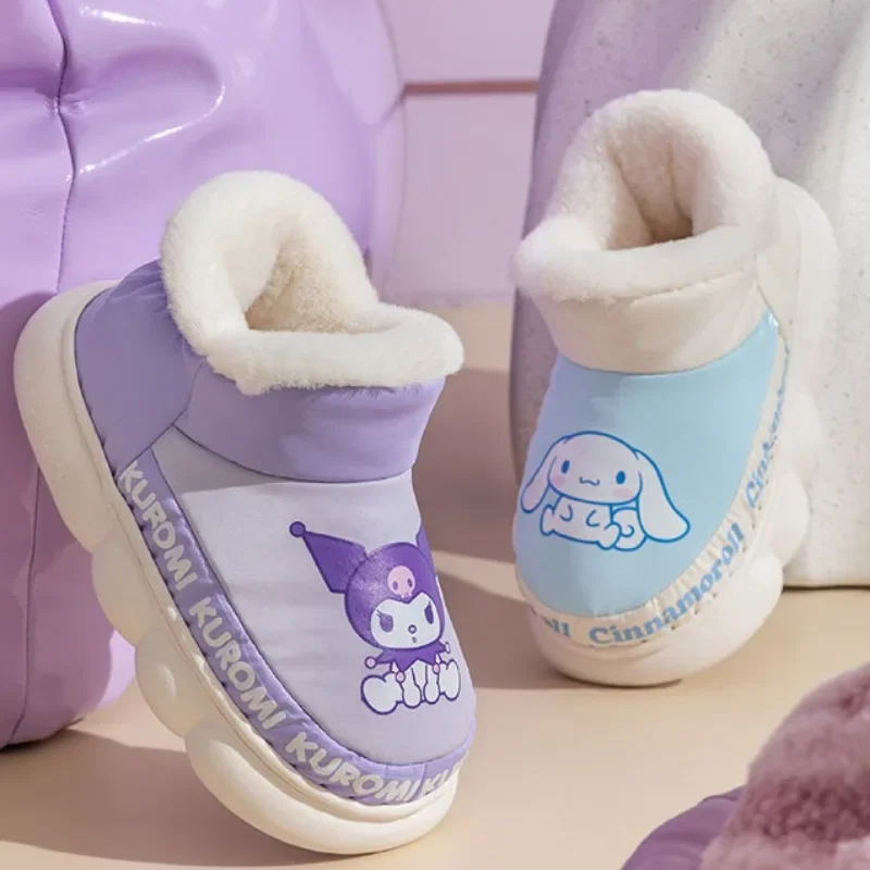 Hello Kitty Sanrio Kuromi Cinnamoroll Anime Kawaii Shoes Cute Cartoon Winter Thickened Girl Cotton Shoes Kids Plush Snow Boots 
Hello Kitty Sanrio Kuromi Cinnamoroll Anime Kawaii Shoes Cute Cartoon Winter Thickened Girl Cotton Shoes Kids Plush Snow Boots