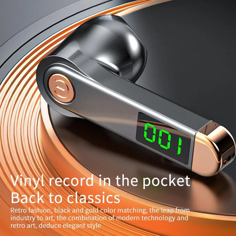 H01 Ear Hanging Wireless Earphone Bluetooth-compatible Digital Single Earphone for Business Long Standby With Mic
H01 Ear Hanging Wireless Earphone Bluetooth-compatible Digital Single Earphone for Business Long Standby With Mic