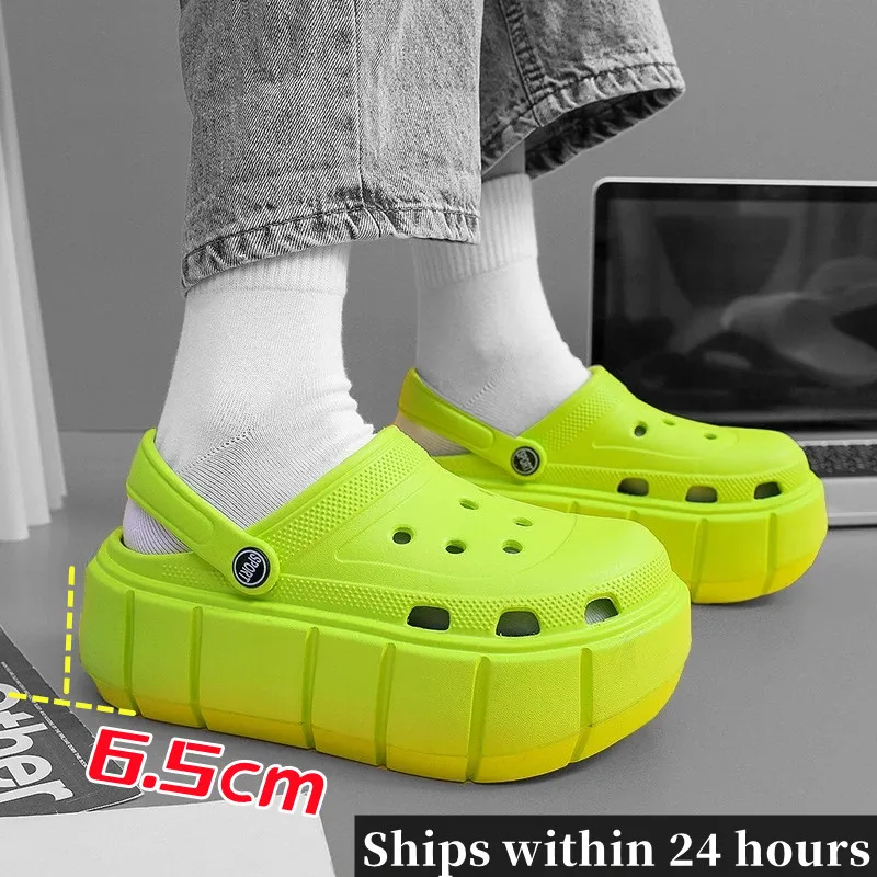 Platform Sandals Summer Women Slippers Wedges Design Sandals Outdoor Clogs Thick Street Beach Slippers Flip Flops Garden Shoes
Platform Sandals Summer Women Slippers Wedges Design Sandals Outdoor Clogs Thick Street Beach Slippers Flip Flops Garden Shoes