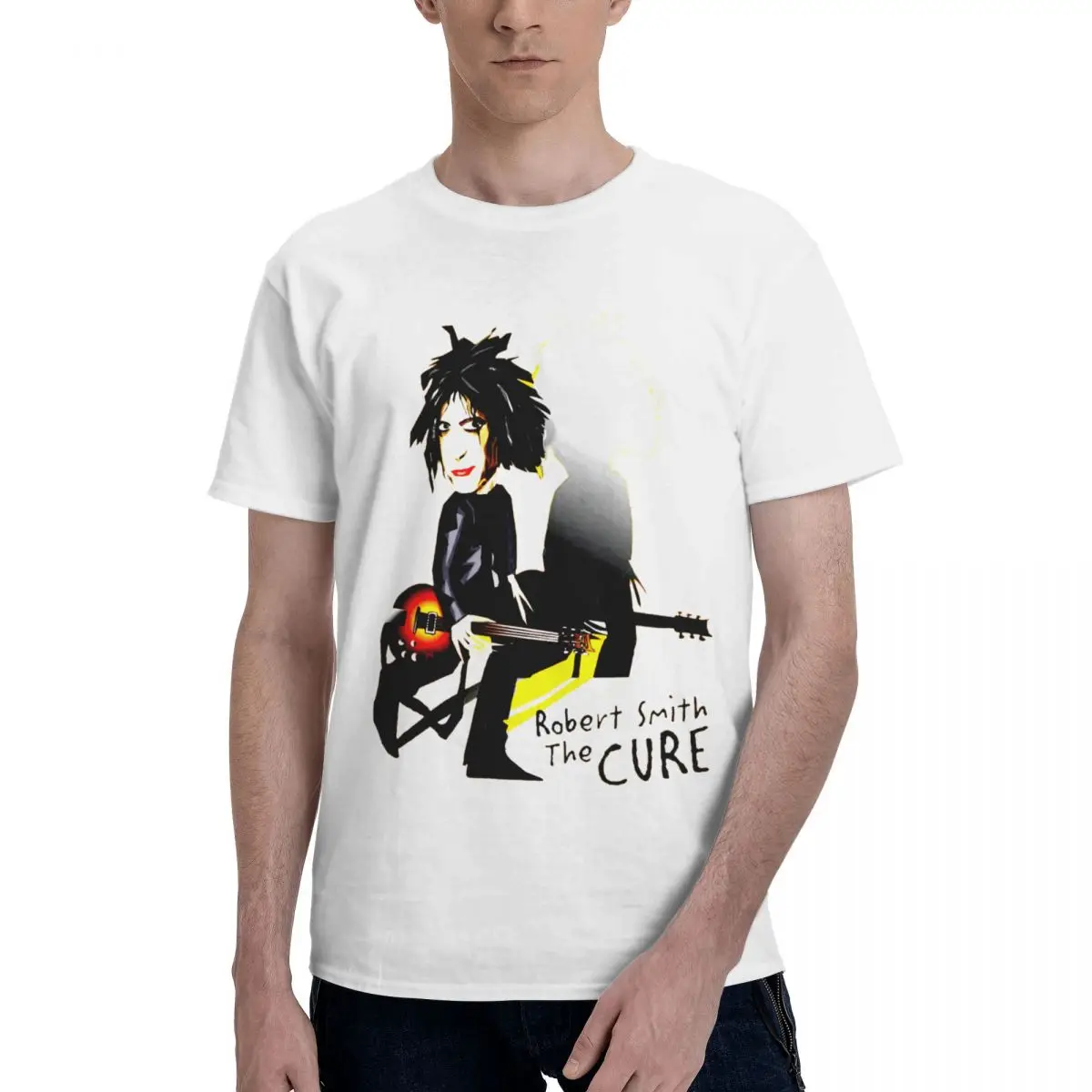 The Cure Robert Smith 10 Adult T-shirt Fresh Tshirt Novelty Humor Graphic High grade Home USA Size
The Cure Robert Smith 10 Adult T-shirt Fresh Tshirt Novelty Humor Graphic High grade Home USA Size