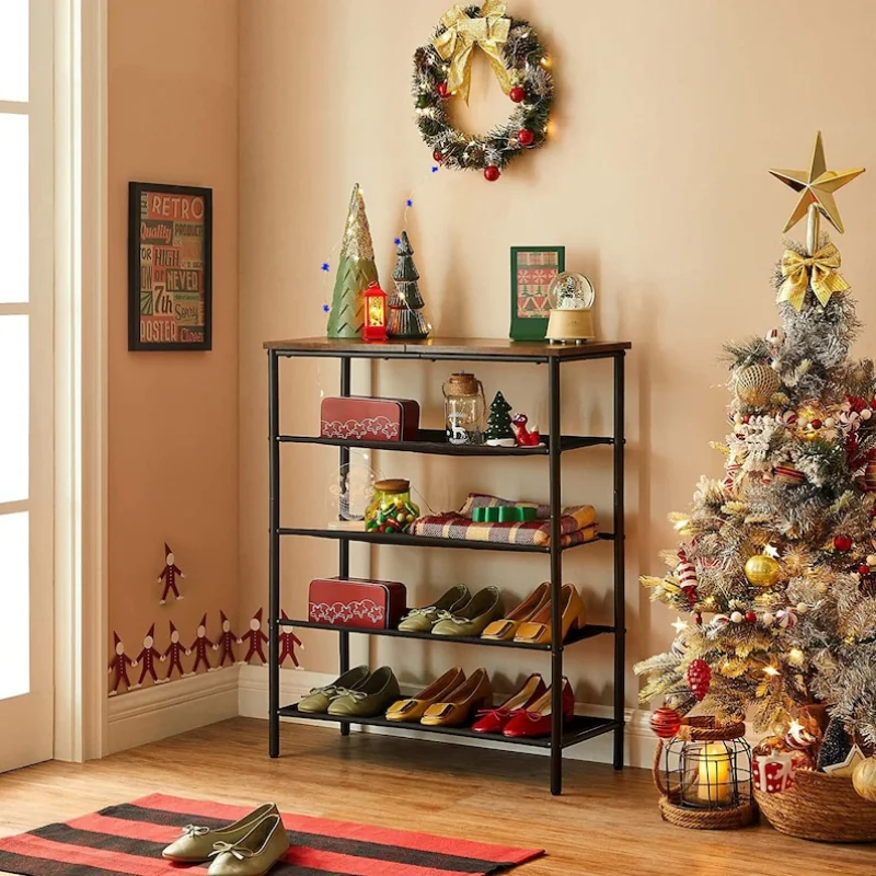 Shoe Rack Tier 4 & 5, Narrow Shoe Organizer with Steel Frame, Shoe Storage, Shoe Bench, Closet Shoe Storage, Shoe Cabinet
Shoe Rack Tier 4 & 5, Narrow Shoe Organizer with Steel Frame, Shoe Storage, Shoe Bench, Closet Shoe Storage, Shoe Cabinet