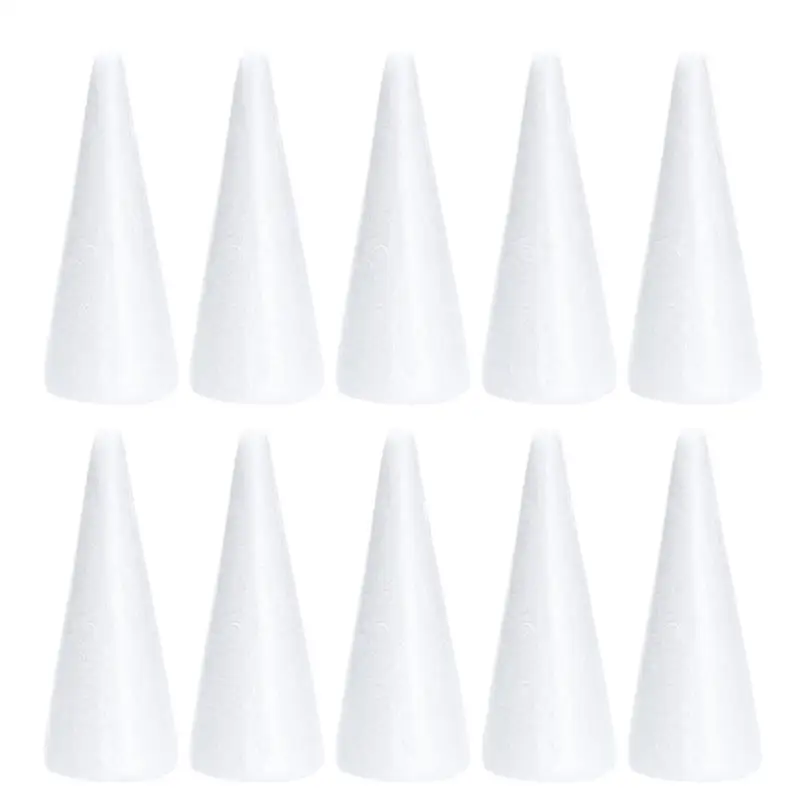 10pcs 18.5cm White Solid DIY Cone Children Handmade Craft Cone Accessories for Home Craft Christmas
10pcs 18.5cm White Solid DIY Cone Children Handmade Craft Cone Accessories for Home Craft Christmas