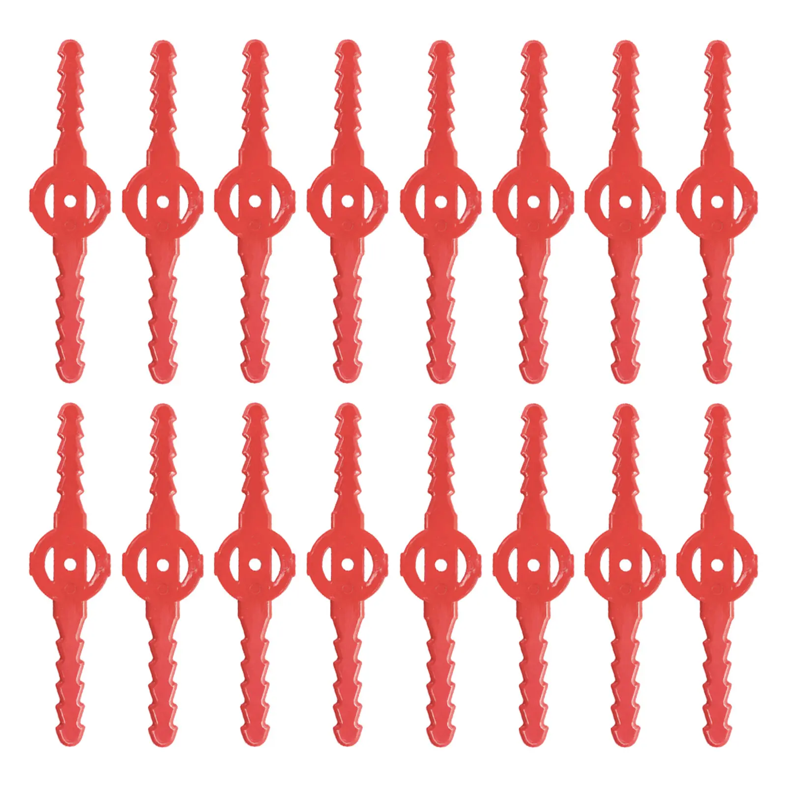 36pcs Gear Design Lightweight Gardening Tool Universal Red Wear Resistance String Trimmer Blade Portable Replacement Parts 
36pcs Gear Design Lightweight Gardening Tool Universal Red Wear Resistance String Trimmer Blade Portable Replacement Parts