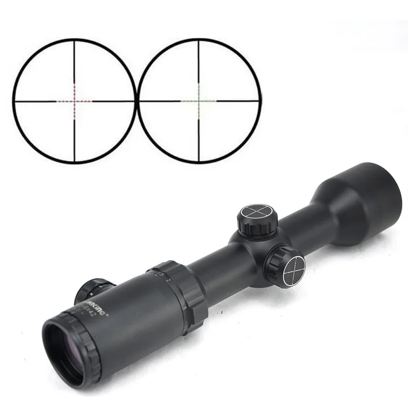 Visionking 1.5-6x42 Compact Waterproof Rifle Scope 30mm Tube Outdoor Hunting Optical Sights Suit For Airsoft .223
Visionking 1.5-6x42 Compact Waterproof Rifle Scope 30mm Tube Outdoor Hunting Optical Sights Suit For Airsoft .223