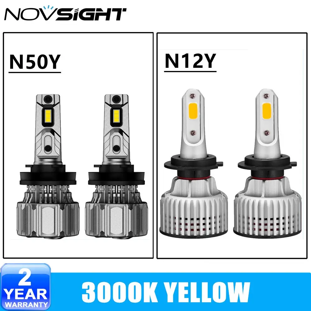 NOVSIGHT H8 H9 H11 H16JP 3000K Car Lamps 70W 15000LM/72W 10000LM LED Bulbs 12V 1:1 Mini Size Plug and Play Car Headlight Bulbs
NOVSIGHT H8 H9 H11 H16JP 3000K Car Lamps 70W 15000LM/72W 10000LM LED Bulbs 12V 1:1 Mini Size Plug and Play Car Headlight Bulbs