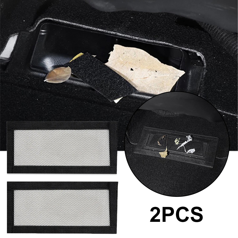 2x Car Air Outlet Cover Under Seat Air Vent Dustproof Cover For Tesla Model 3/Y Floor Mat Polyester Mesh Black
2x Car Air Outlet Cover Under Seat Air Vent Dustproof Cover For Tesla Model 3/Y Floor Mat Polyester Mesh Black
