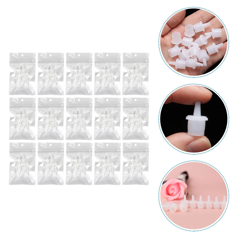 100Pcs Portable Mini Useful Replacement Heads Applicator Tips Replacement Caps 
100Pcs Portable Mini Useful Replacement Heads Applicator Tips Replacement Caps