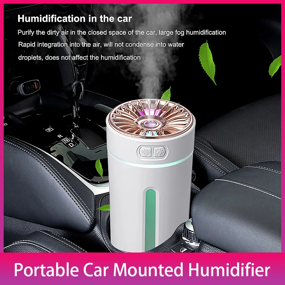 New Wireless Car Air Humidifier Colorful light Mute Ultrasonic USB Fogger Diffuser Purifier 300ML Rechargeabl Cool Mist Maker
New Wireless Car Air Humidifier Colorful light Mute Ultrasonic USB Fogger Diffuser Purifier 300ML Rechargeabl Cool Mist Maker