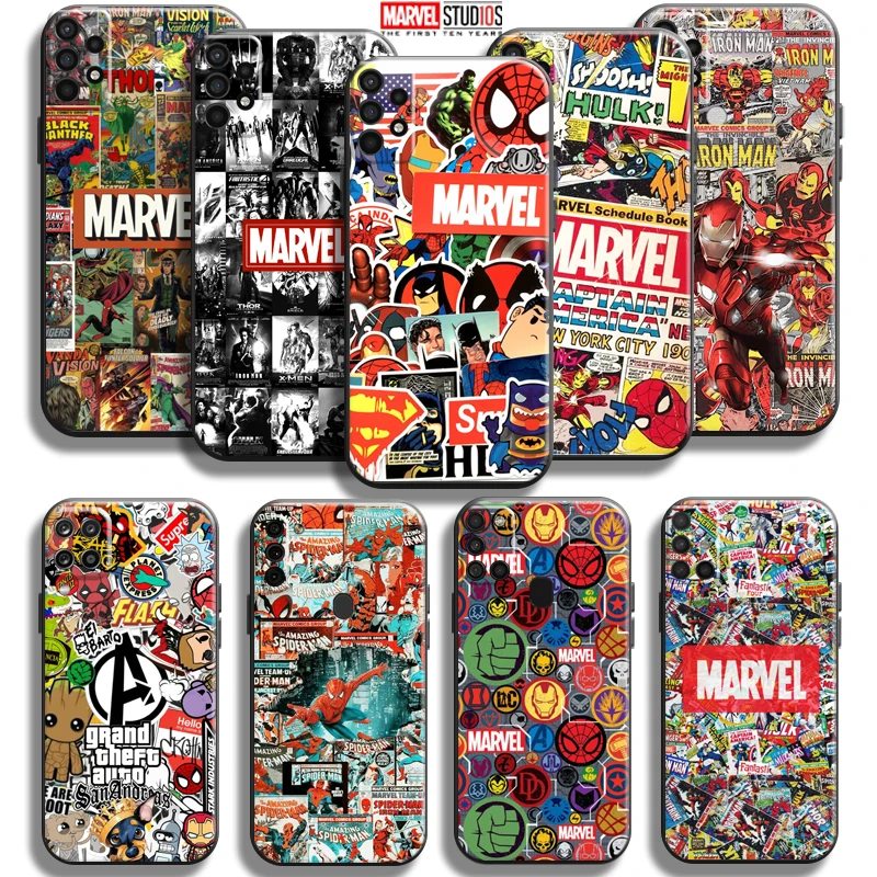 Marvel Comics Logo Phone Case For Samsung Galaxy A11 A12 A20 A21 A21S A22 A31 A32 A42 A51 A52 A70 A71 A72 5G Coque Back
Marvel Comics Logo Phone Case For Samsung Galaxy A11 A12 A20 A21 A21S A22 A31 A32 A42 A51 A52 A70 A71 A72 5G Coque Back
