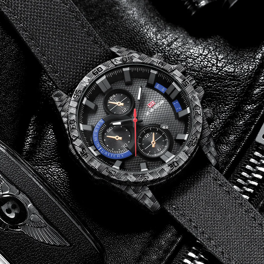2022 New Fashion Quartz Watch Men Top Brand Luxury Nylon Strap Mens Watches sports Waterproof Shock Watch Male Relogio Masculino
2022 New Fashion Quartz Watch Men Top Brand Luxury Nylon Strap Mens Watches sports Waterproof Shock Watch Male Relogio Masculino