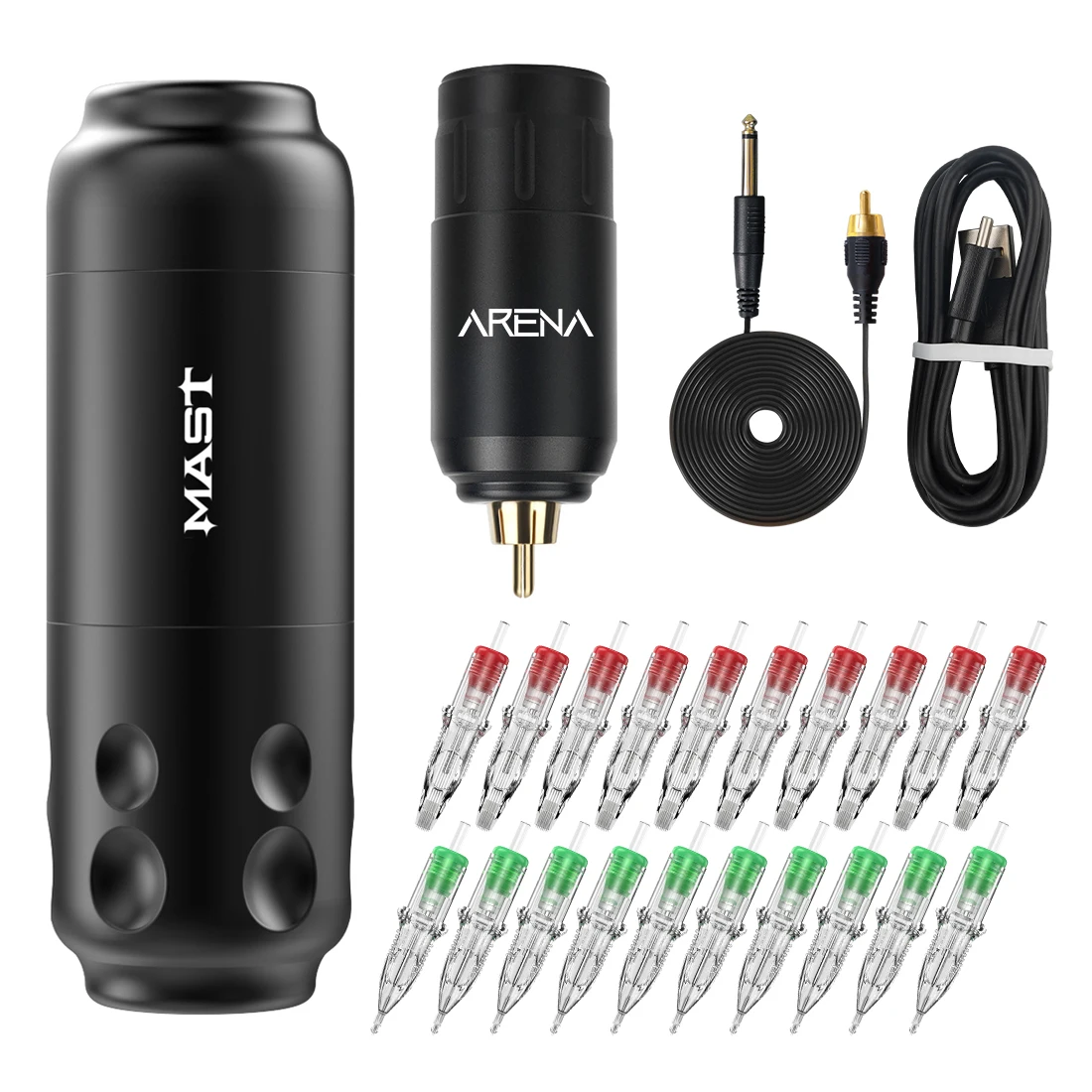 Mast Tattoo Sensor Brushless Motor 4.0mm Stroke Tattoo Pen Machine Mini Wireless RCA Connector Battery Rotary Tattoo Machine Kit
Mast Tattoo Sensor Brushless Motor 4.0mm Stroke Tattoo Pen Machine Mini Wireless RCA Connector Battery Rotary Tattoo Machine Kit