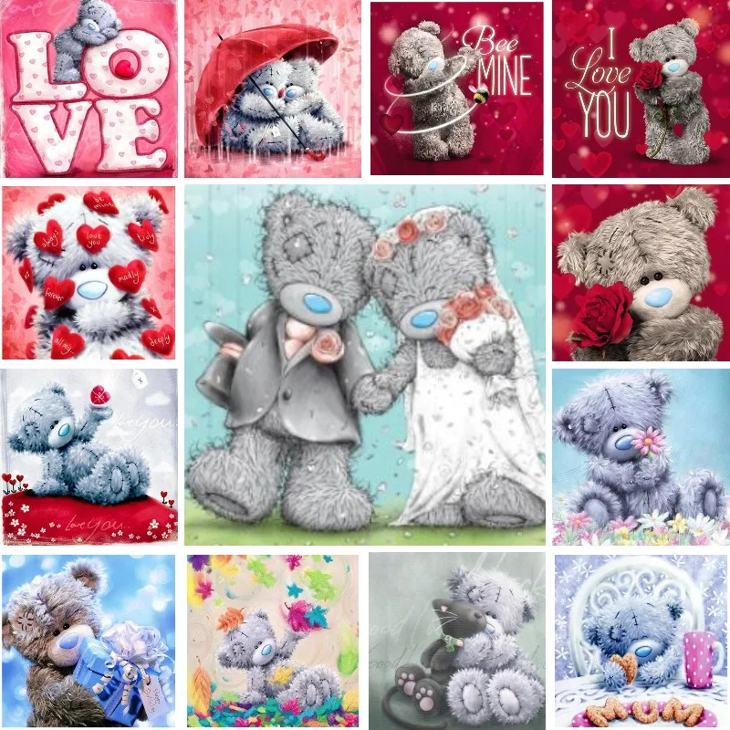 5D Diamond Painting Teddy Bear Full Diamond Cartoon Animal Round Diamond Mosaic Pattern Home Decoration DIY Handmade Kids Gifts
5D Diamond Painting Teddy Bear Full Diamond Cartoon Animal Round Diamond Mosaic Pattern Home Decoration DIY Handmade Kids Gifts