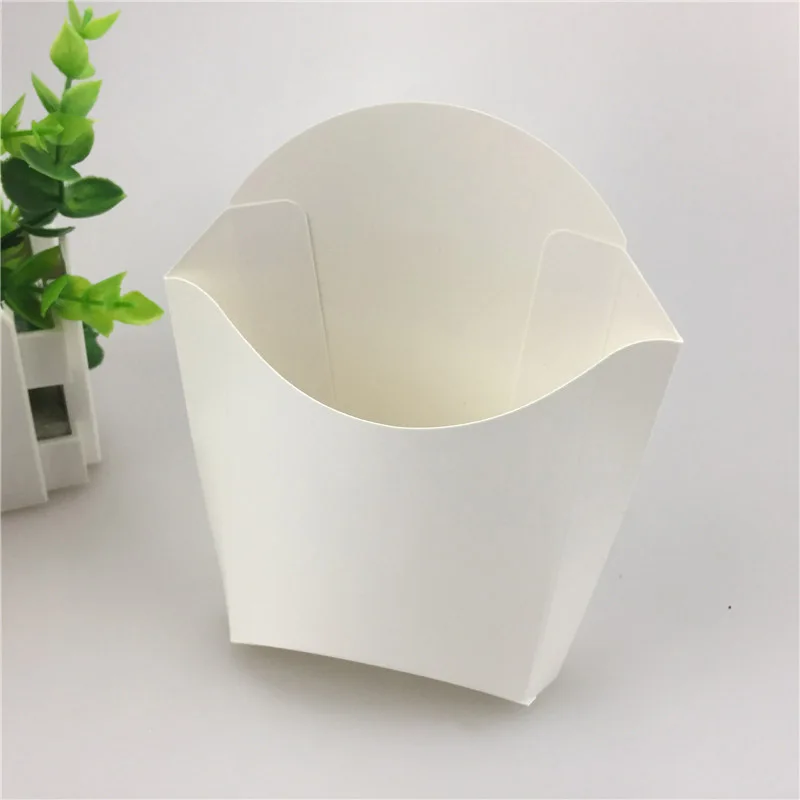 100pcs Disposable French Fries Box White Paper Chicken Rice Flower Snack Storage Boxes DIY Baking Packing Box
100pcs Disposable French Fries Box White Paper Chicken Rice Flower Snack Storage Boxes DIY Baking Packing Box