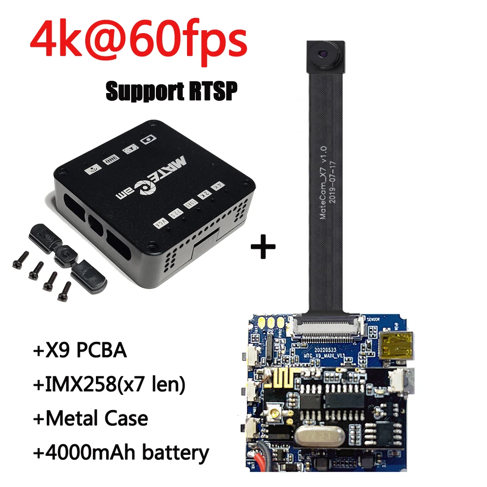 Micro Camera 4K DIY HD 1080P Mini Camera Portable DVR Video Recorder Ultra-Light Racing Camera for FPV RC Airplane
Micro Camera 4K DIY HD 1080P Mini Camera Portable DVR Video Recorder Ultra-Light Racing Camera for FPV RC Airplane