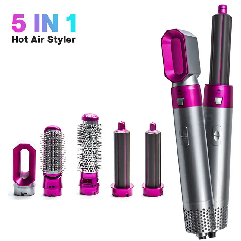 5 In 1 One Step Hair Dryer & Volumizer Rotating Hairdryer Hair Straightener Comb Curling Brush Dryers For Hair Styling Tool
5 In 1 One Step Hair Dryer & Volumizer Rotating Hairdryer Hair Straightener Comb Curling Brush Dryers For Hair Styling Tool