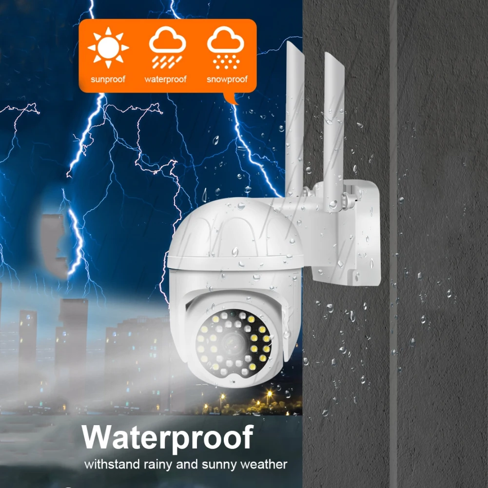 2 Way Speak Audio Wireless Security Cameras Auto Tracking Motion Detection Digital Zoom 1080P Outdoor Nanny Cam WIFI IP Camera
2 Way Speak Audio Wireless Security Cameras Auto Tracking Motion Detection Digital Zoom 1080P Outdoor Nanny Cam WIFI IP Camera