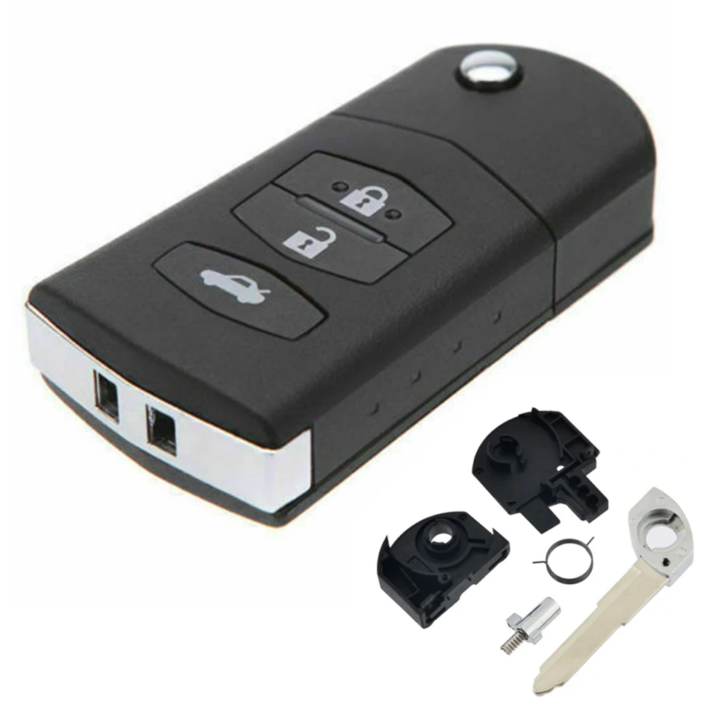 Accessories Key Shell 3 Buttons Blade Case CR1620 Battery Flip Fob For Mazda Key Shell MX5 RX8 Assembly Durable
Accessories Key Shell 3 Buttons Blade Case CR1620 Battery Flip Fob For Mazda Key Shell MX5 RX8 Assembly Durable
