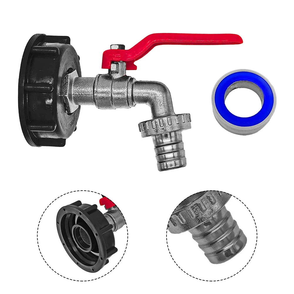 Adapter Outlet Tap Red 1000 Litres 3/4 Inch 6 Coarse Thread Alloy Cap Faucet Drain Tap Adapter Hose Irrigation
Adapter Outlet Tap Red 1000 Litres 3/4 Inch 6 Coarse Thread Alloy Cap Faucet Drain Tap Adapter Hose Irrigation