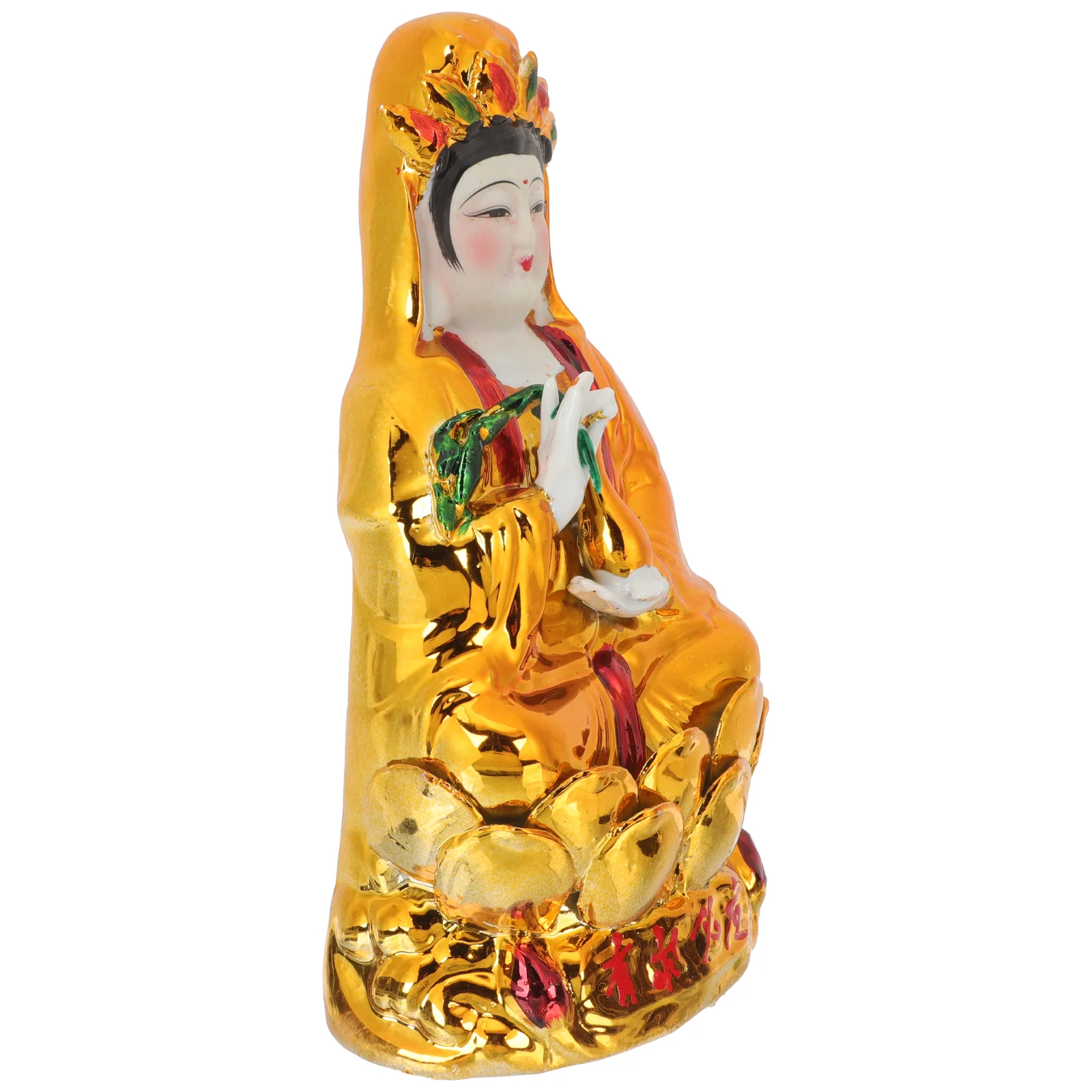 Decor Ornament Bodhisattva Figurineceramic Quan Tabletop Statue Avalokitesvara Exquisite Home Style
Decor Ornament Bodhisattva Figurineceramic Quan Tabletop Statue Avalokitesvara Exquisite Home Style