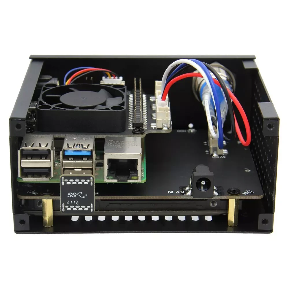 2022 Raspberry Pi 2.5 inch SATA HDD/SSD X825 V2.0 Board + X735 Board with Matching Metal Case for Raspberry Pi 4 Model B
2022 Raspberry Pi 2.5 inch SATA HDD/SSD X825 V2.0 Board + X735 Board with Matching Metal Case for Raspberry Pi 4 Model B