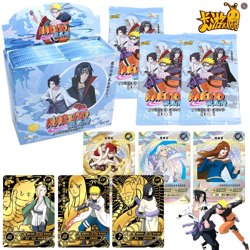 Original Anime Naruto Cards Box Genuine Kayou Anime Chapter Of All Duel Game Collection Toy Black Gold Dazzle Card Kids Gift Box
Original Anime Naruto Cards Box Genuine Kayou Anime Chapter Of All Duel Game Collection Toy Black Gold Dazzle Card Kids Gift Box