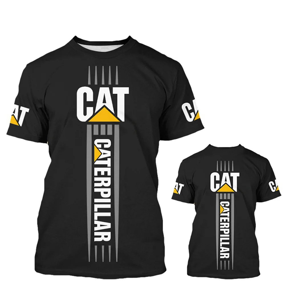 2023 Cool Summer CAT Excavator T-Shirts for Men and Women: Streetwear with 3D Printed Caterpillar Design
2023 Cool Summer CAT Excavator T-Shirts for Men and Women: Streetwear with 3D Printed Caterpillar Design