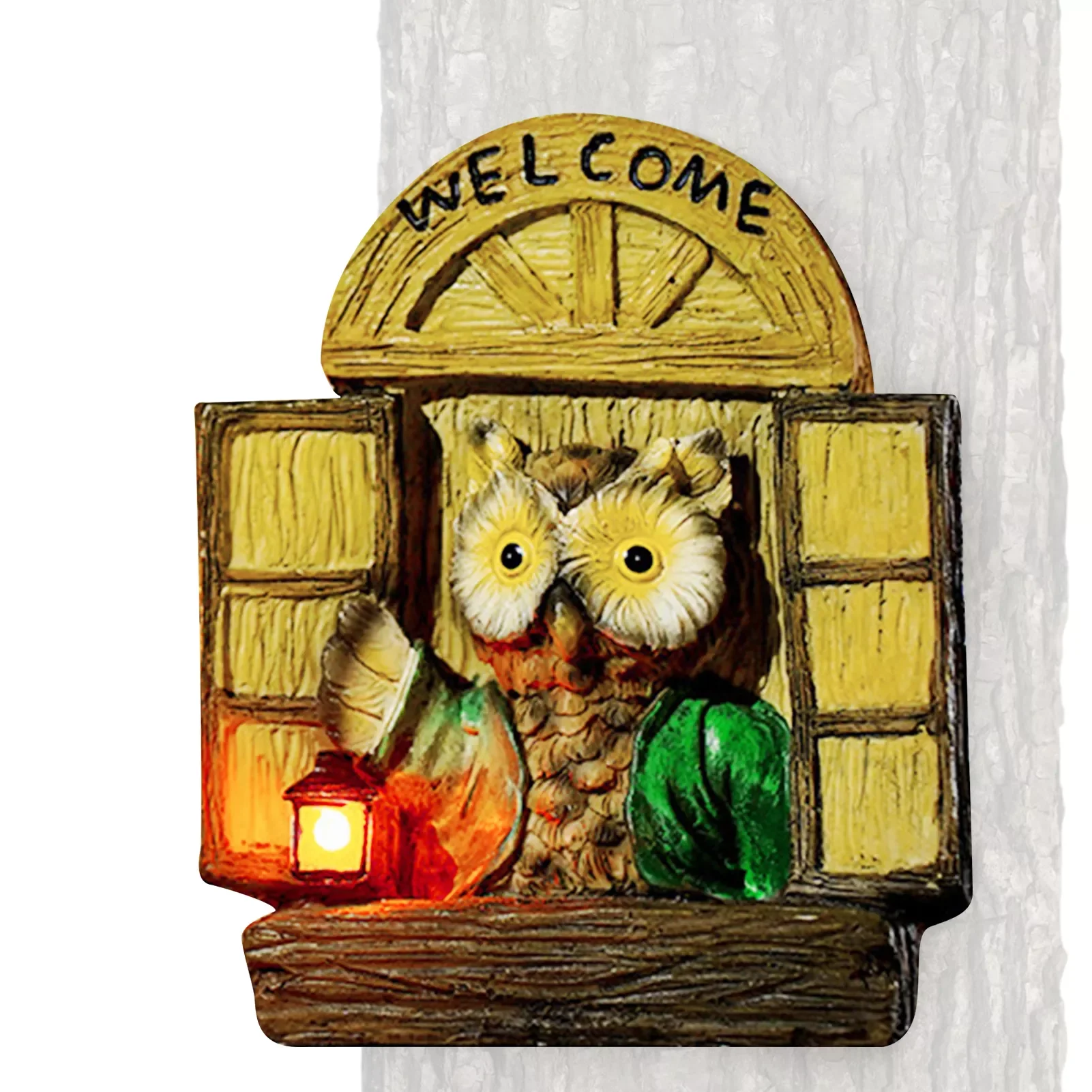 Owl Fairy Tale Solar Powered Light Decor Resin Tree Figurines For Lawn Patio Yard Outdoor Decors For Patio Lawn Yard Trees
Owl Fairy Tale Solar Powered Light Decor Resin Tree Figurines For Lawn Patio Yard Outdoor Decors For Patio Lawn Yard Trees