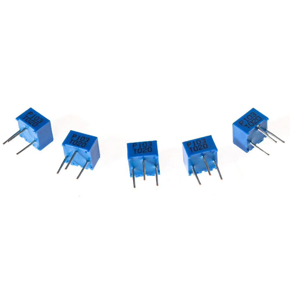 20PCS Trimming Potentiometer 3362P 100R 200R 500R 1K 2K 5K 10K 20K 50K 100K 200K 500K 1M 2M
20PCS Trimming Potentiometer 3362P 100R 200R 500R 1K 2K 5K 10K 20K 50K 100K 200K 500K 1M 2M