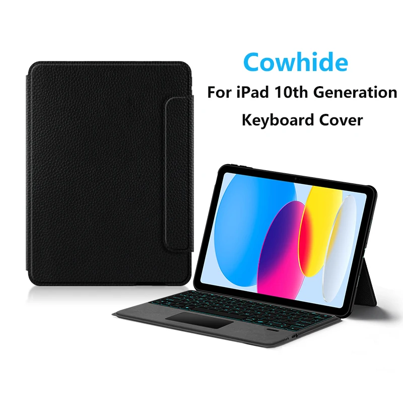 Чехол из воловьей кожи с подсветкой и Bluetooth-клавиатурой для iPad 10-го поколения, 10,9 дюйма, 2022 дюймов, чехол для планшета из натуральной кожи с беспроводной клавиатурой
Чехол из воловьей кожи с подсветкой и Bluetooth-клавиатурой для iPad 10-го поколения, 10,9 дюйма, 2022 дюймов, чехол для планшета из натуральной кожи с беспроводной клавиатурой