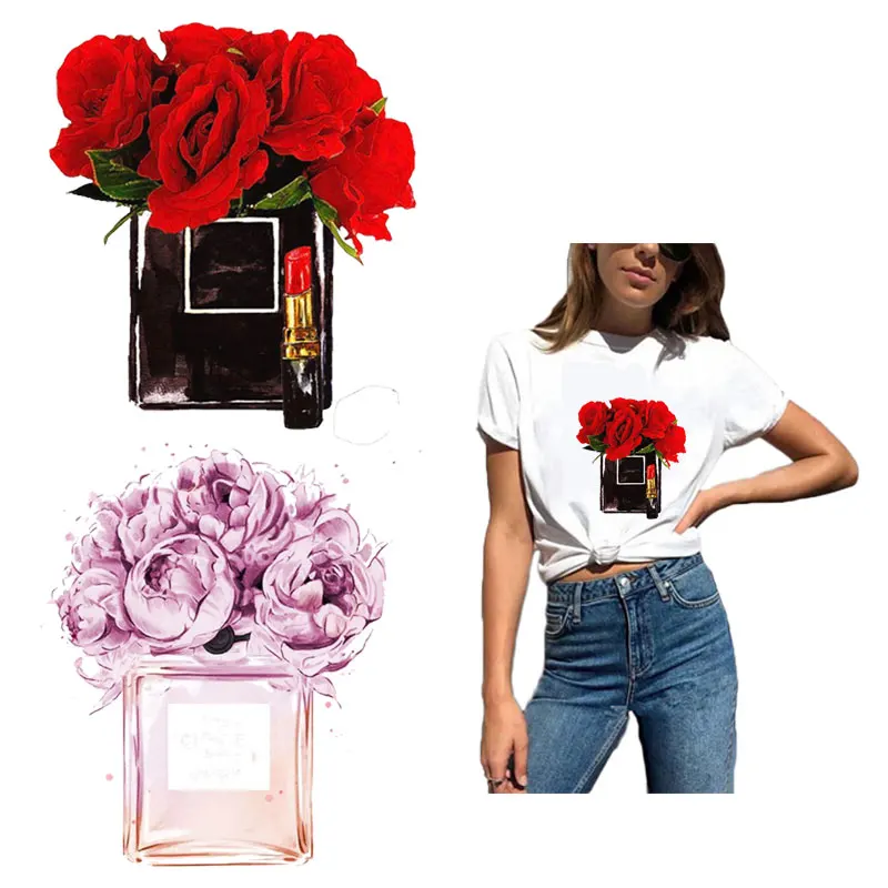 Heat Transfers Appliqued Fashion Flower Patch Iron on Patches for Clothing DIY Washable Sticker on Clothes Girl T-shirt Bags
Heat Transfers Appliqued Fashion Flower Patch Iron on Patches for Clothing DIY Washable Sticker on Clothes Girl T-shirt Bags