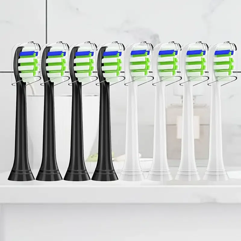 Сменные насадки для зубной щетки, 8 шт., совместимы с Philips Sonicare для C3 C2 C1 4100 5100 6100 HX9023 G2 W, оптимальное сцепление зубной щетки
Сменные насадки для зубной щетки, 8 шт., совместимы с Philips Sonicare для C3 C2 C1 4100 5100 6100 HX9023 G2 W, оптимальное сцепление зубной щетки