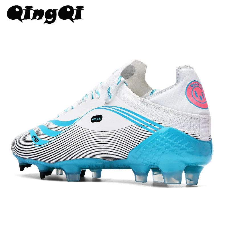 QQ-2050 Ultralight Soccer Boots High Quality Non-Slip Turf Soccer Cleats TF/FG Training Football Sneakers Chuteira Campo for Men
QQ-2050 Ultralight Soccer Boots High Quality Non-Slip Turf Soccer Cleats TF/FG Training Football Sneakers Chuteira Campo for Men