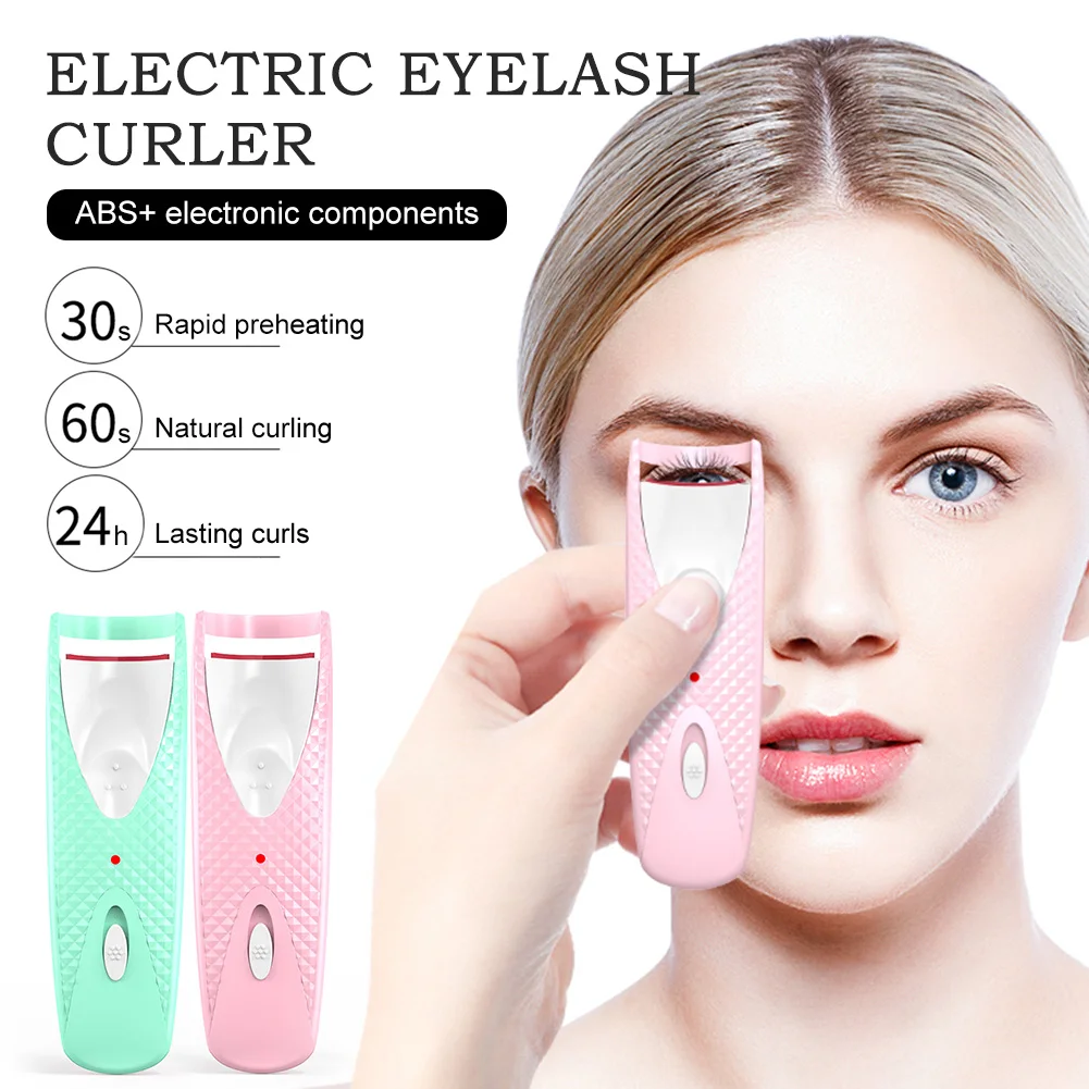 Electric Heated Eyelash Curler Fast Heating Eye Lash Heater Wand For Natural Long Lasting Lashes Curling Tool Women Makeup Tool
Electric Heated Eyelash Curler Fast Heating Eye Lash Heater Wand For Natural Long Lasting Lashes Curling Tool Women Makeup Tool