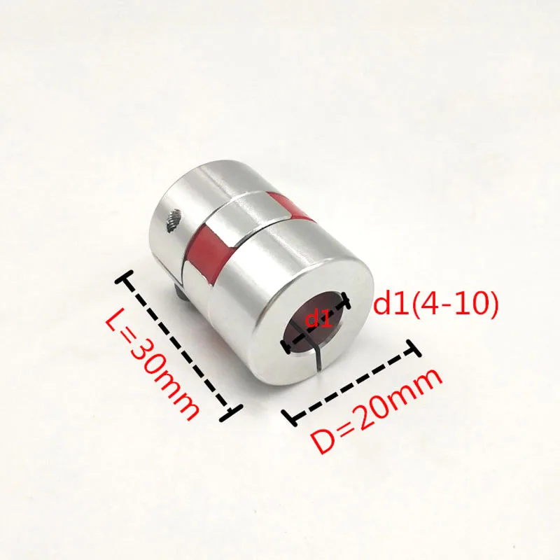 3pcs Flexible Plum Clamp Shaft Coupling CNC Jaw Shaft Coupling D20 L30 4/5/6/6.35/7/8/10mm Spider Stepper Motor Coupler
3pcs Flexible Plum Clamp Shaft Coupling CNC Jaw Shaft Coupling D20 L30 4/5/6/6.35/7/8/10mm Spider Stepper Motor Coupler