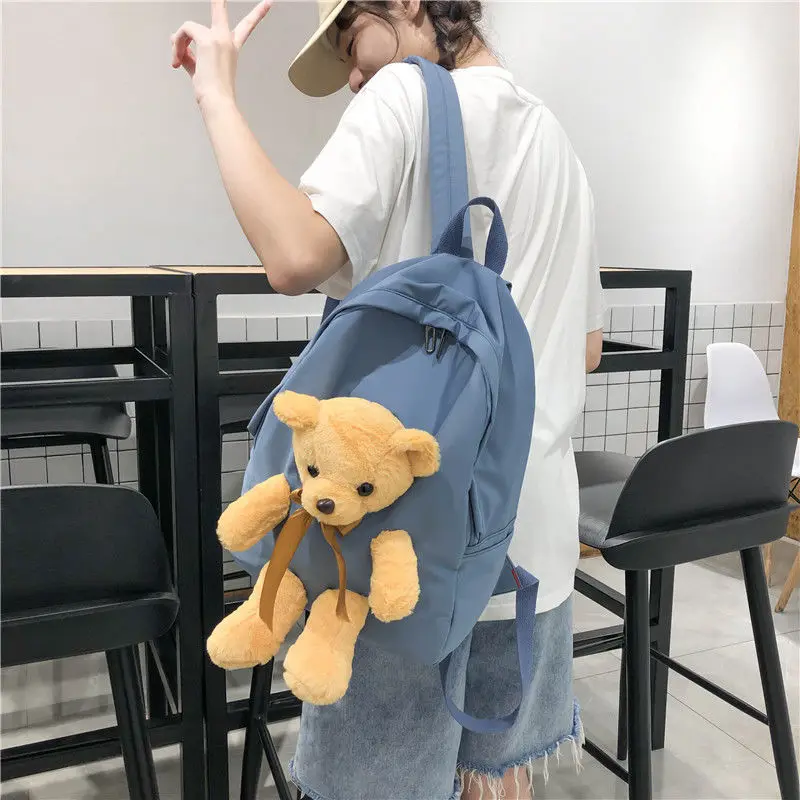 Canvas Backpack female ins Korean super Fire Cartoon Doll campus schoolbag Japanese cute Funny Doll Backpack
Canvas Backpack female ins Korean super Fire Cartoon Doll campus schoolbag Japanese cute Funny Doll Backpack